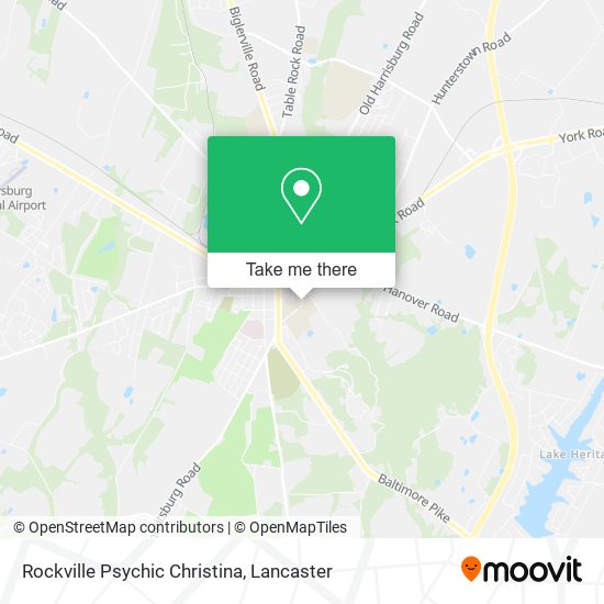 Mapa de Rockville Psychic Christina