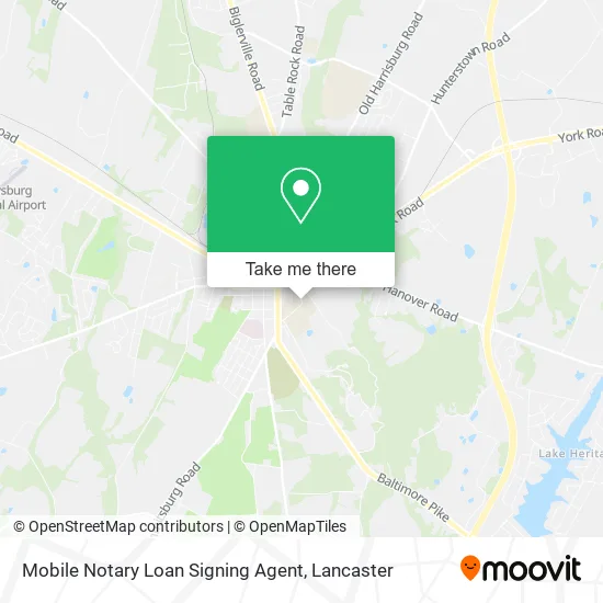 Mobile Notary Loan Signing Agent map