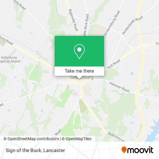 Sign of the Buck map