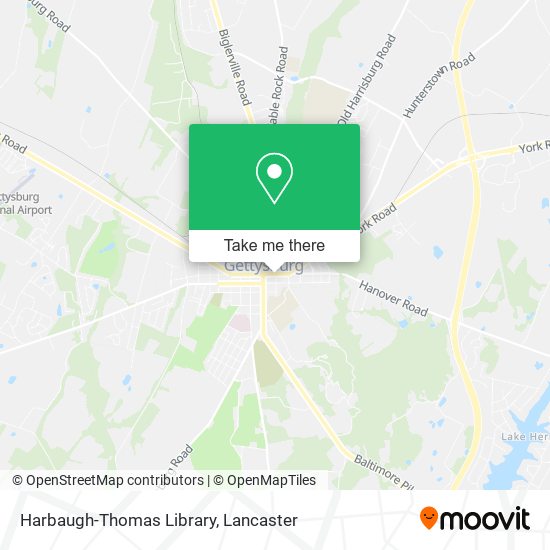 Harbaugh-Thomas Library map