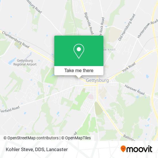 Mapa de Kohler Steve, DDS