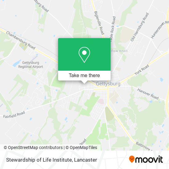 Stewardship of Life Institute map