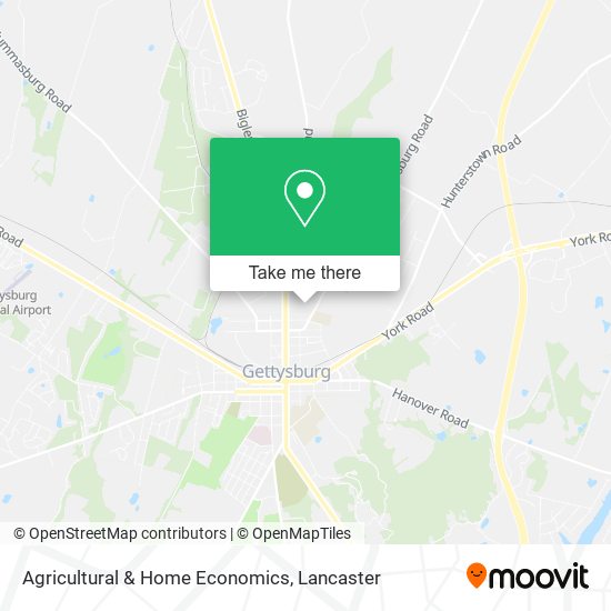Mapa de Agricultural & Home Economics