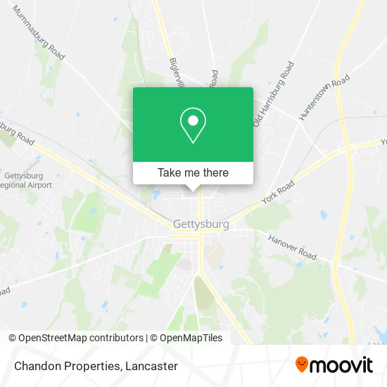 Chandon Properties map