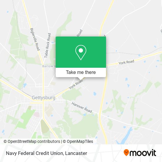Navy Federal Credit Union map