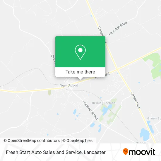 Fresh Start Auto Sales and Service map