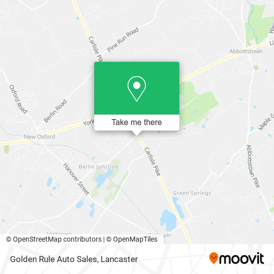 Golden Rule Auto Sales map