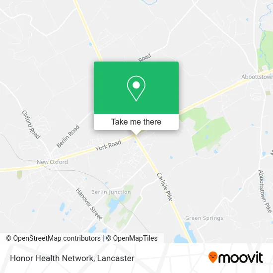 Honor Health Network map