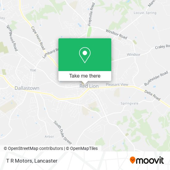 Mapa de T R Motors