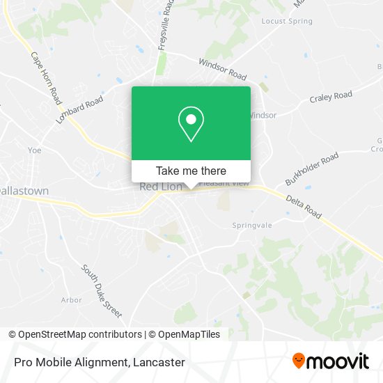 Pro Mobile Alignment map