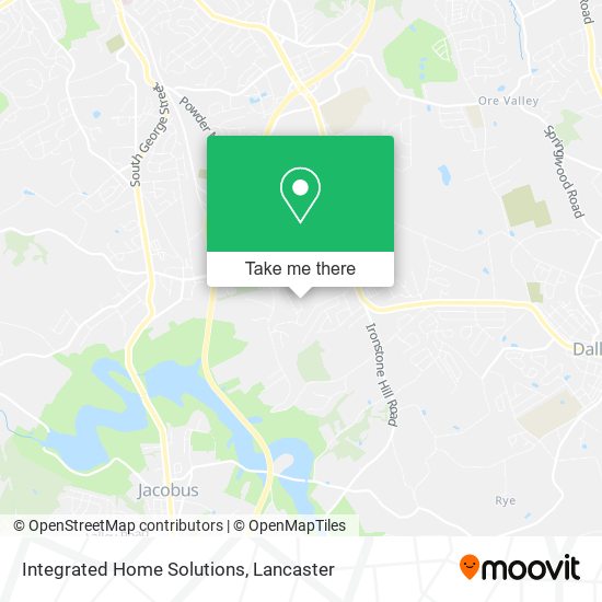 Integrated Home Solutions map