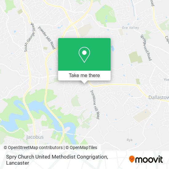 Mapa de Spry Church United Methodist Congrigation