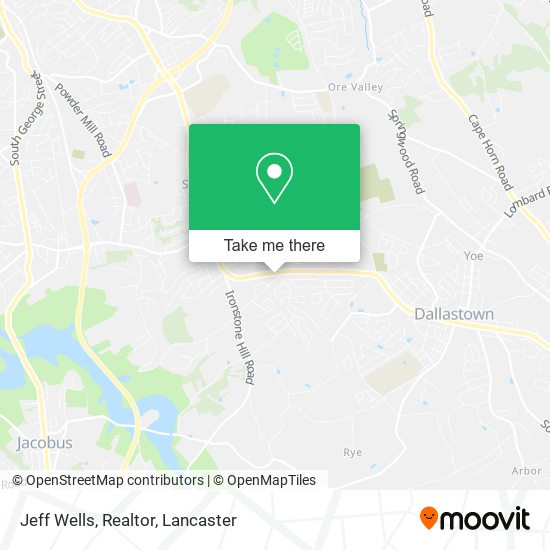 Jeff Wells, Realtor map