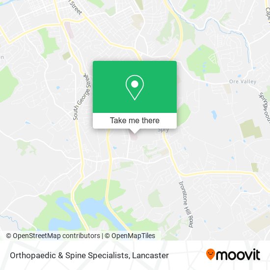 Orthopaedic & Spine Specialists map