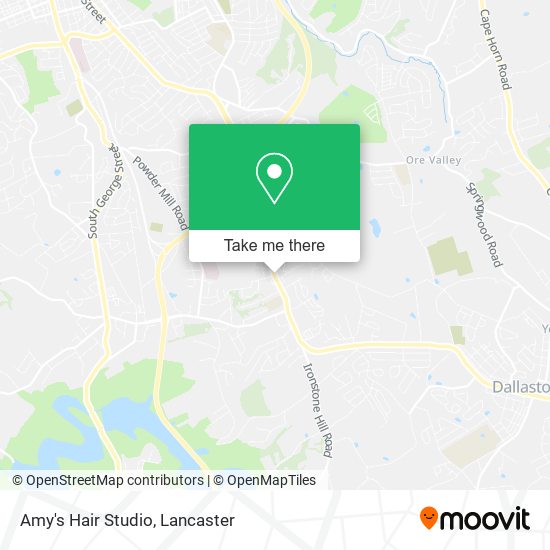 Mapa de Amy's Hair Studio