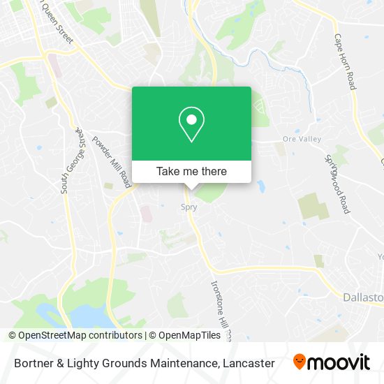 Mapa de Bortner & Lighty Grounds Maintenance