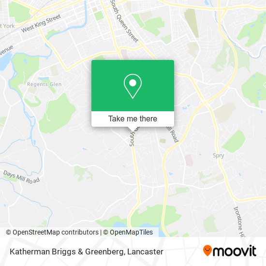 Mapa de Katherman Briggs & Greenberg