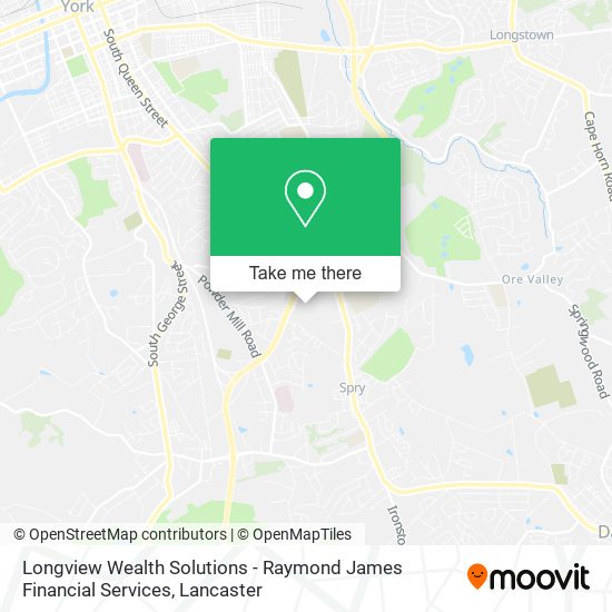 Longview Wealth Solutions - Raymond James Financial Services map