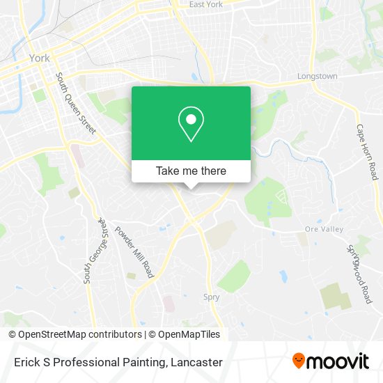 Erick S Professional Painting map