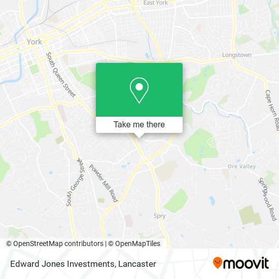 Edward Jones Investments map