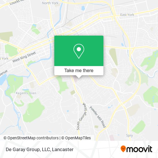 Mapa de De Garay Group, LLC