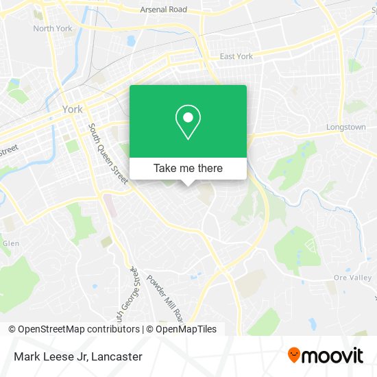 Mapa de Mark Leese Jr