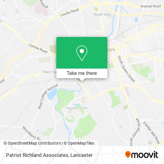 Patriot Richland Associates map
