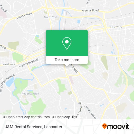 J&M Rental Services map