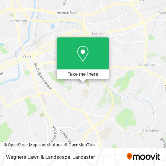 Mapa de Wagners Lawn & Landscape