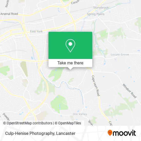 Culp-Henise Photography map