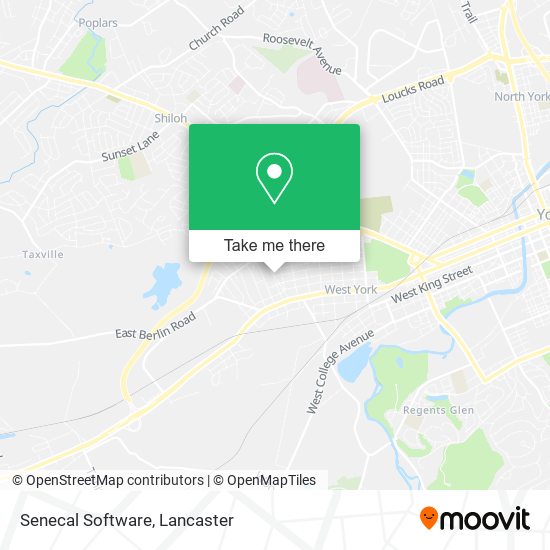 Mapa de Senecal Software