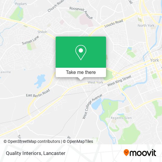 Quality Interiors map