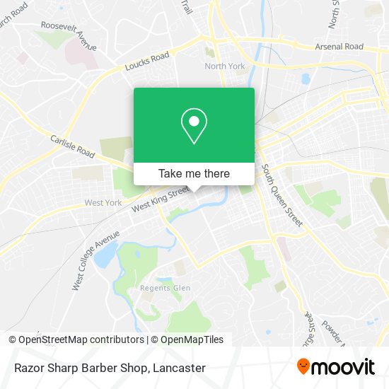Razor Sharp Barber Shop map