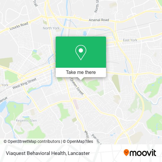 Viaquest Behavioral Health map