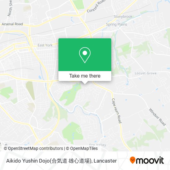 Aikido Yushin Dojo(合気道 雄心道場) map