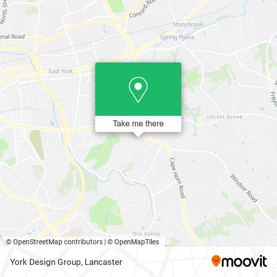 York Design Group map