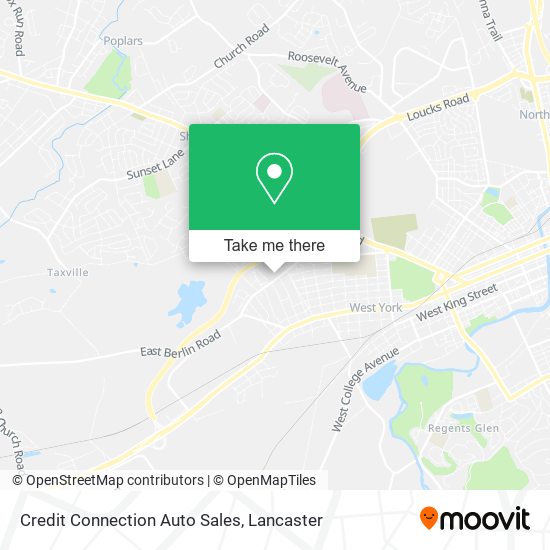 Credit Connection Auto Sales map