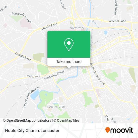 Mapa de Noble City Church