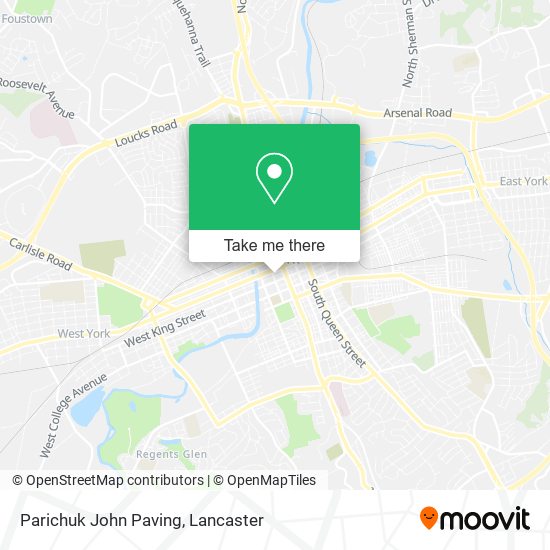 Parichuk John Paving map