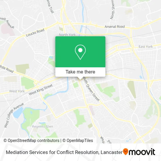 Mediation Services for Conflict Resolution map