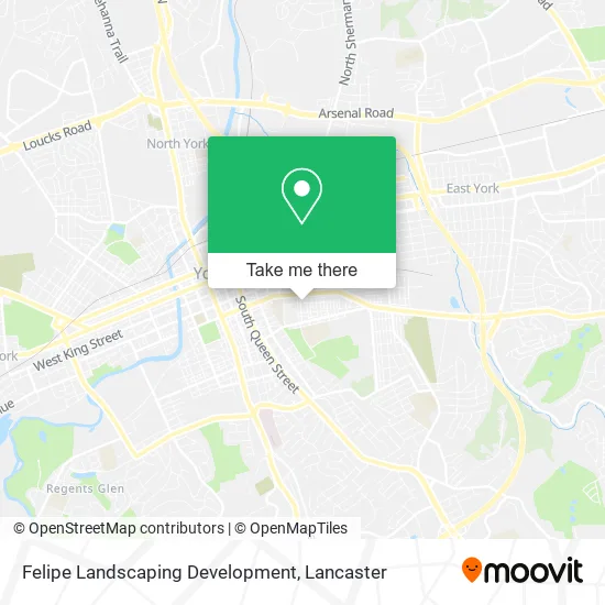Felipe Landscaping Development map