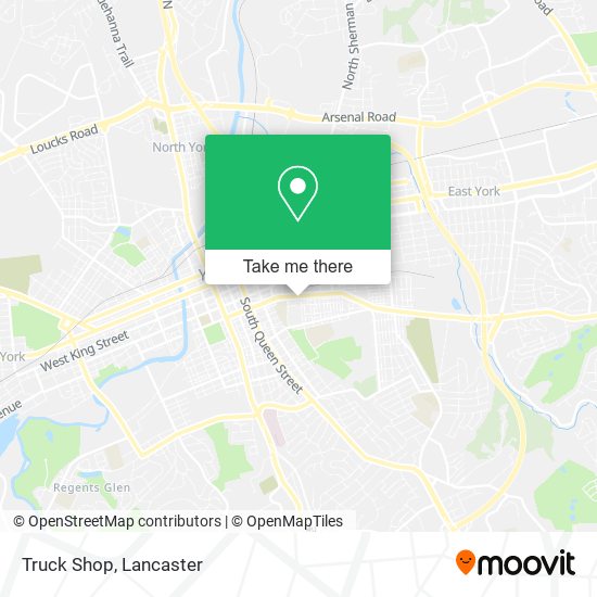 Mapa de Truck Shop