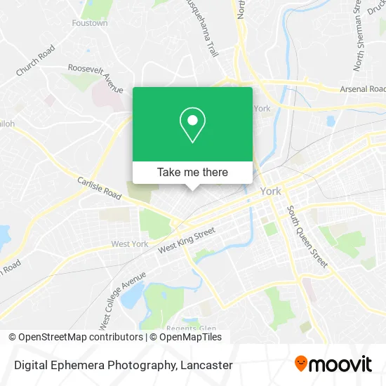 Digital Ephemera Photography map