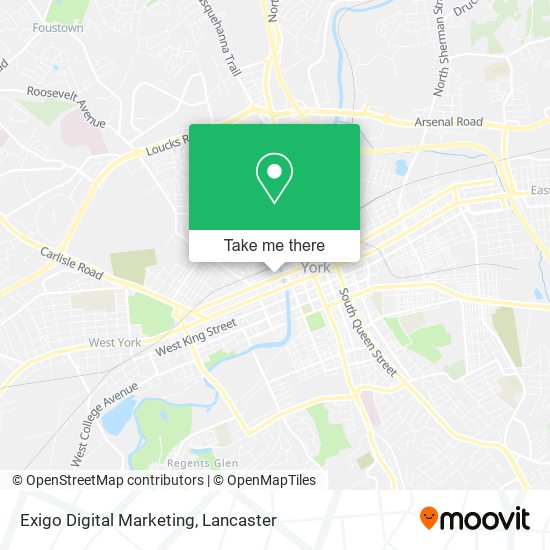 Exigo Digital Marketing map