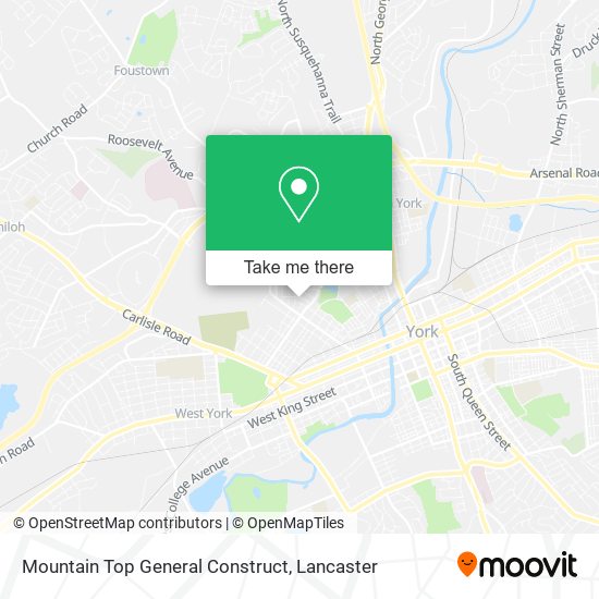 Mapa de Mountain Top General Construct