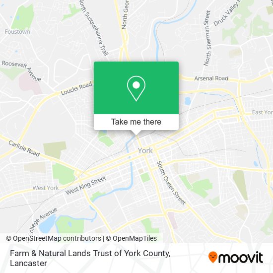 Mapa de Farm & Natural Lands Trust of York County