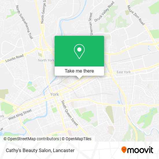 Cathy's Beauty Salon map