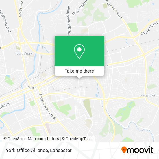 York Office Alliance map