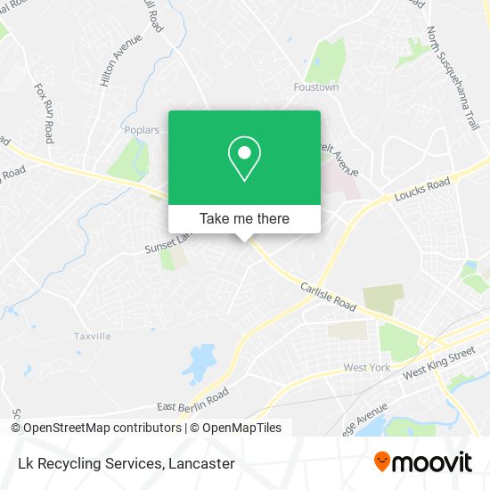 Mapa de Lk Recycling Services