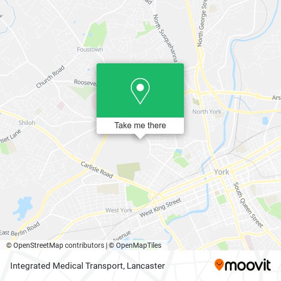 Integrated Medical Transport map